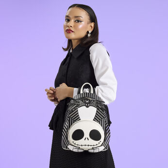 The Nightmare Before Christmas Headless Jack Skellington Mini Backpack, Image 2